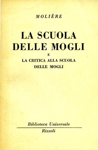Moliere la scuola - moliere, (1951)