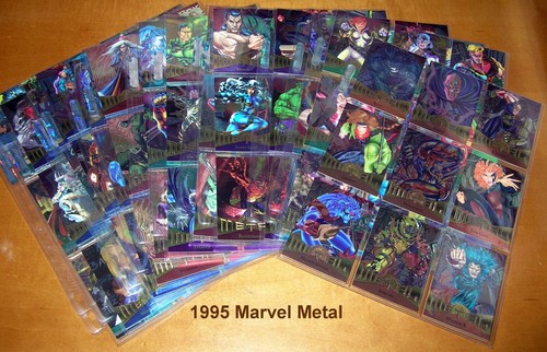 Singoli fleer marvel metal - singoli,