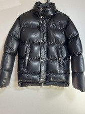 Piumino pelle DSQUARED2 usato maglione blouson uomo taglia 42 molto raro