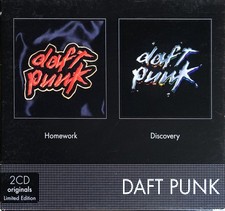 BOX 2xCD ALBUM DAFT PUNK