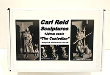 120MM 1/16 CARL REID SCULTURE 'IL CUSTODE' FIGURA IN RESINA CON CANE NUOVO MODELLO