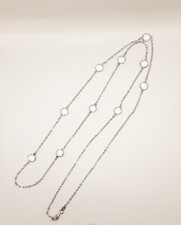 Collana lunga in argento