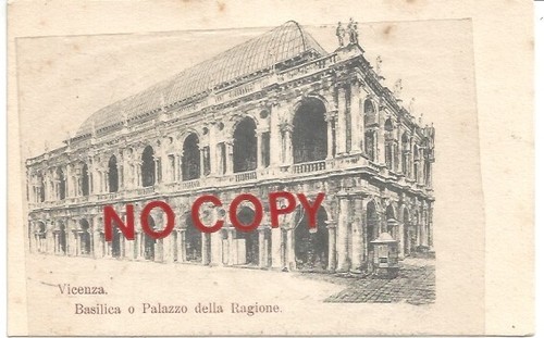 Vicenza 1900 basilica o - vicenza,