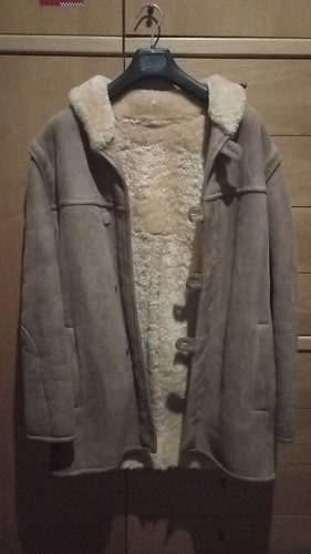 Cappotto shearling uomo nuovo