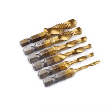  6 Pcs Hex Drill Bits Punta