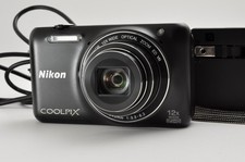 [Quasi come nuovo] Nikon Coolpix S6600 16 MP 12X fotocamera digitale compatta dal GIAPPONE #508