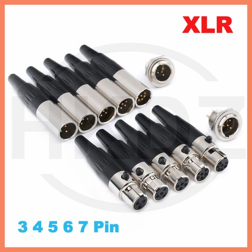 Mini xlr femmina - xlr, connettore