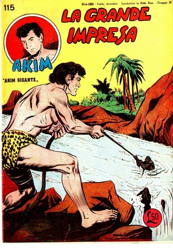 Fumetto akim gigante - akim, albo