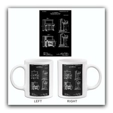 1907 - Case For Upright Pianos - F. T. Steinway - Patent Art Mug