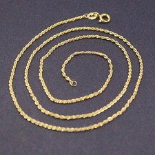 Collana in corda oro massiccio
