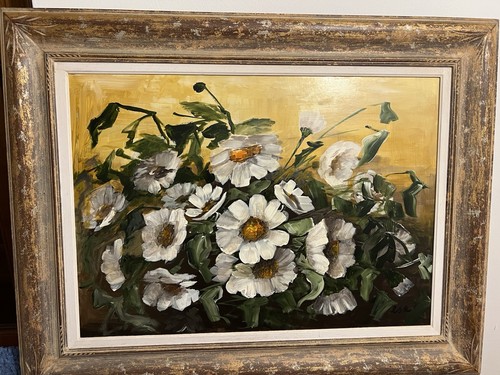 Quadro fiori bianchi