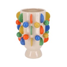 Vaso colorato in ceramica