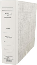 Faldoni - Cartelle Archivio Con Lacci - Faldone Dorso 15 Cm - 25X35Cm - Confezio