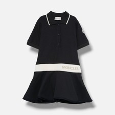 Abito polo Moncler bambina blu