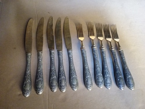 Set coltelli 5 forchette - coltelli,