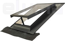 Lucernario Finestra Tetto BASIC Vasistas 45x55cm Vetro Singolo Temperato 4mm