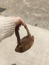 Borsa liberty in camoscio