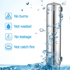 Scambiatore di calore per piscina 200 kBtu/ora 1"+1 1/2" FPT 304 acciaio inox