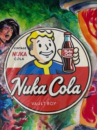 Targa latta insegna nuka cola - targa,