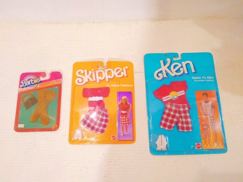 Barbie skipper ken outfits - barbie,