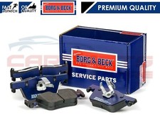 PER BMW 316D 318D 320D 325D 420D 425D M SPORT SET PASTIGLIE FRENO POSTERIORI BORG & BECK