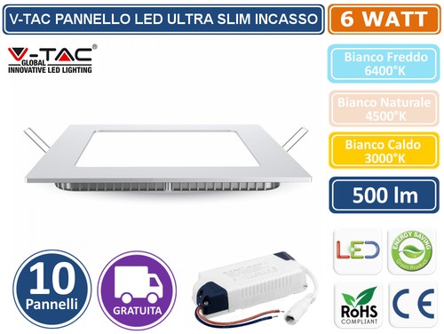 Set pannelli tac faretto - v-tac,
