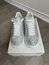 Alexander McQueen White Silver