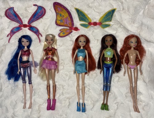 Winx jakks pacific doll lot - winx,