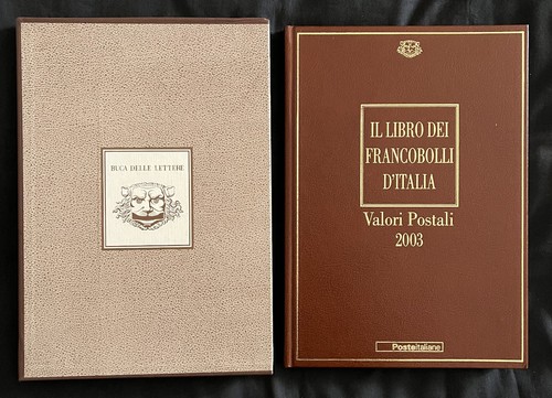 Libro francobolli italia 2003 - libro,