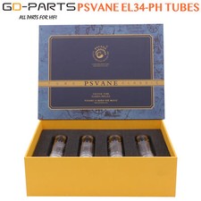 PSVANE EL34PH Tubo Aspirazione Replica Clone Philip EL34 Base Ferro Tubi Abbinati Quad