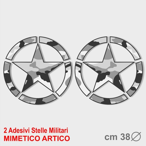 Adesivi stella militare - stella,