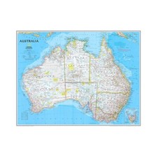 The Map of Australia Large