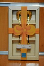 THUN Collezione "Angel Gold" Set 2 Cucchiaini Teaspoons Esclusiva THUN Originale
