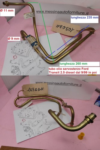 Tubo olio servosterzo - , di
