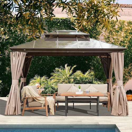 10x12ft hardtop gazebo - hardtop, double