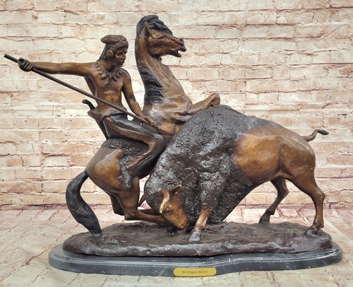 Statua scultura bronzo - in,