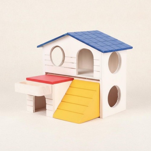 Casetta legno per criceti - in,