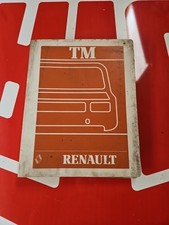 Tempario Riparazioni Officina Renault Anno 1987 Settore Carrozzeria 