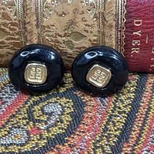 Orecchini Givenchy tondi con