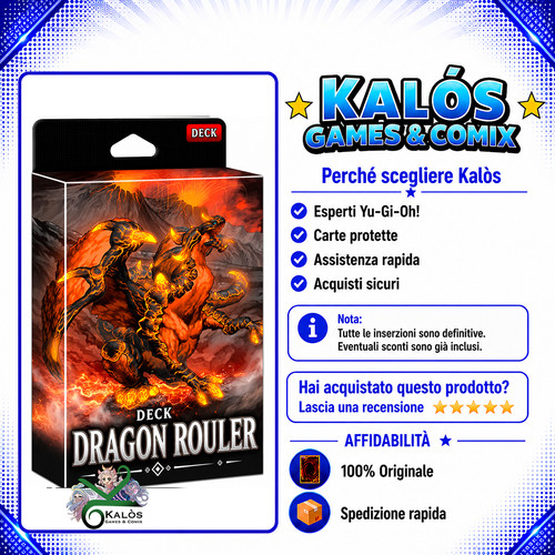 Yugioh mazzo deck dragon - yugioh!,