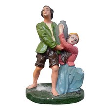 *HH* Antico pastorello pastore presepe Chialù Confalonieri Nardi Statua presepio