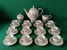 SERVIZIO DA CAFFÈ VINTAGE 12 TAZZINE PORCELLANA RICHARD GINORI MARGHERITE. CU26