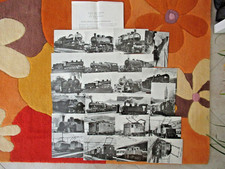 lotto 23 cartoline ferroviarie