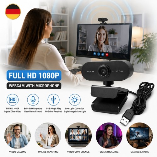 Telecamera webcam 1080p - telecamera, hd