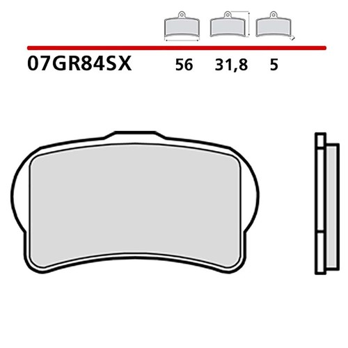 Brembo kit pastiglie freno - kit,