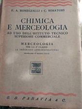 Chimica merceologia uso - chimica,