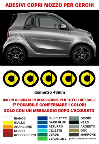 Kit adesivi copri mozzo - , cerchi