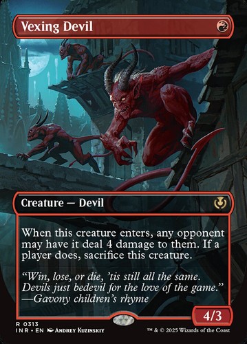 Vexing devil borderless full - devil,