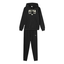 Puma Tuta da Uomo con Cappuccio Graphic Nera Taglia XXL Codice 693271-01