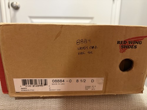 Red wing moc toe 8884 - red, mimetico